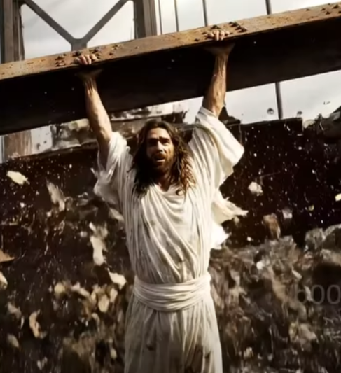 Even a collapsing bridge cannot break His strength. Jesus saves the convoy.