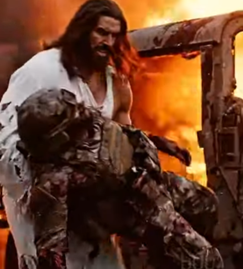 Pulling a soldier from the fire — Jesus saves in every situation. 🔥🙏