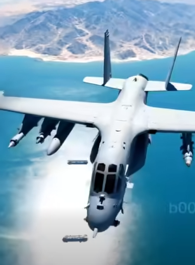Reaper drones flying straight into danger.